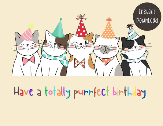 Have a Totally Purrfect Birthday #3